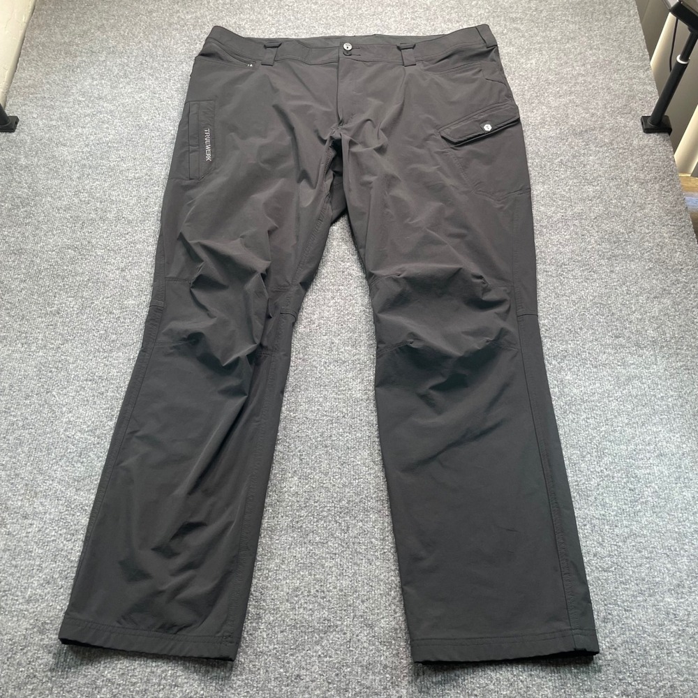 Truewerk T1 Werkpants Men 44x34 Black Technical Work Stretch Cargo Pants